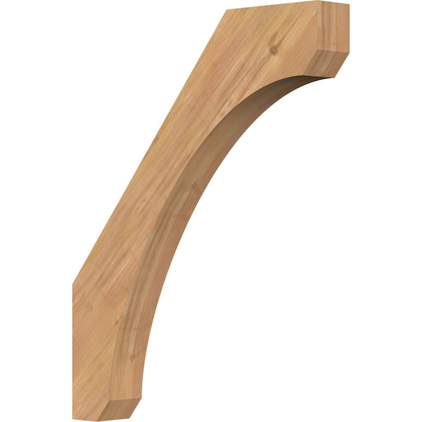 Ekena Millwork 3 1/2"W x 24"D x 30"H Legacy Smooth Knee Brace, Western Red Cedar BRC04X24X30LEC00SWR - main